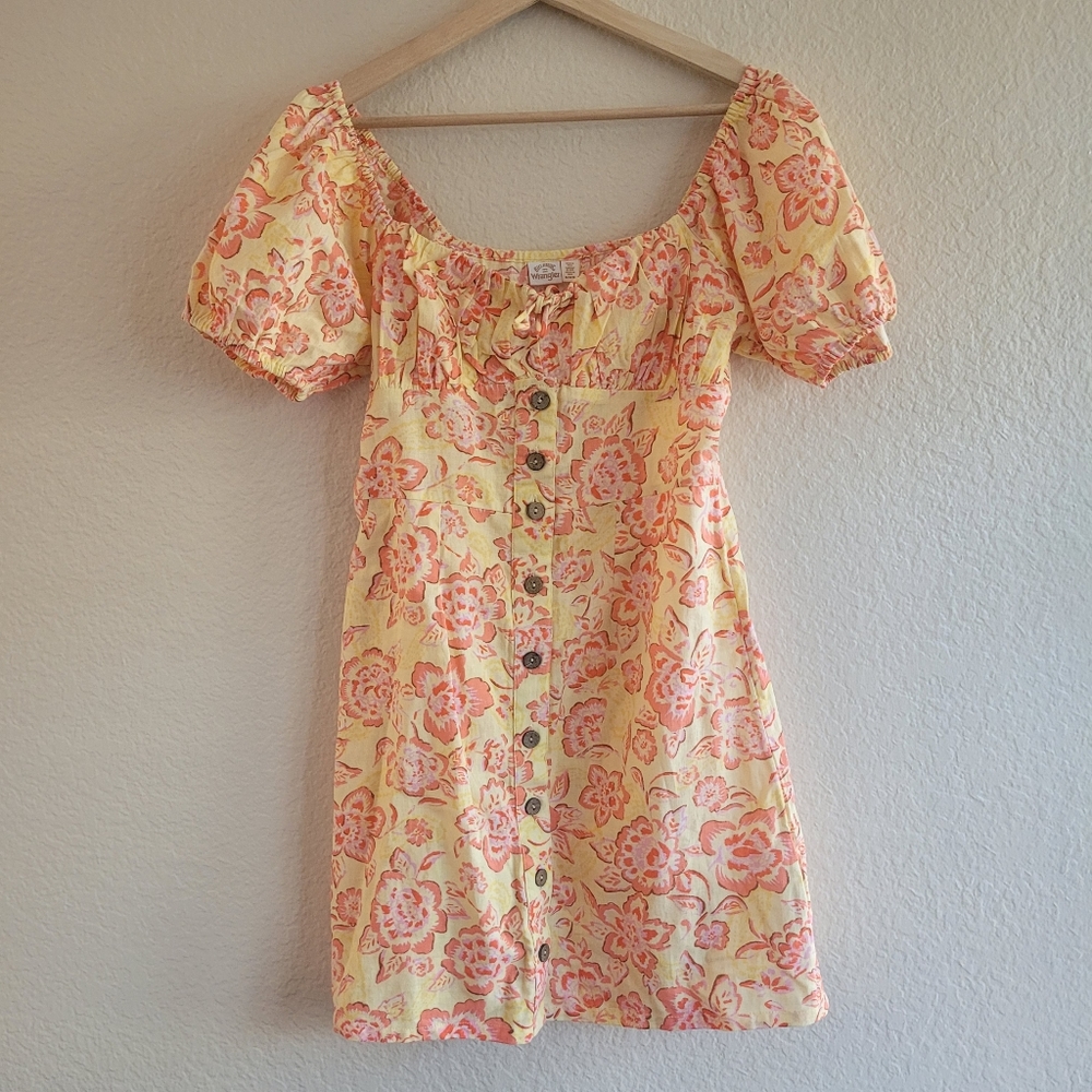 Billabong × wrangler Far & Away mini dress size medium